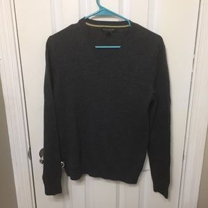 Grey Wool Pullover Sweater Banana Republic EUC